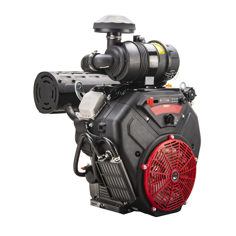 Moteur à essence de filtre à air à profil bas à double cylindre en V de 35 HP avec certificat CE EPA EURO-V