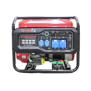 Générateur d'essence portable de qualité industrielle à démarrage électrique FP12500E 9 000 W alimenté par un moteur LONCIN 550 cc