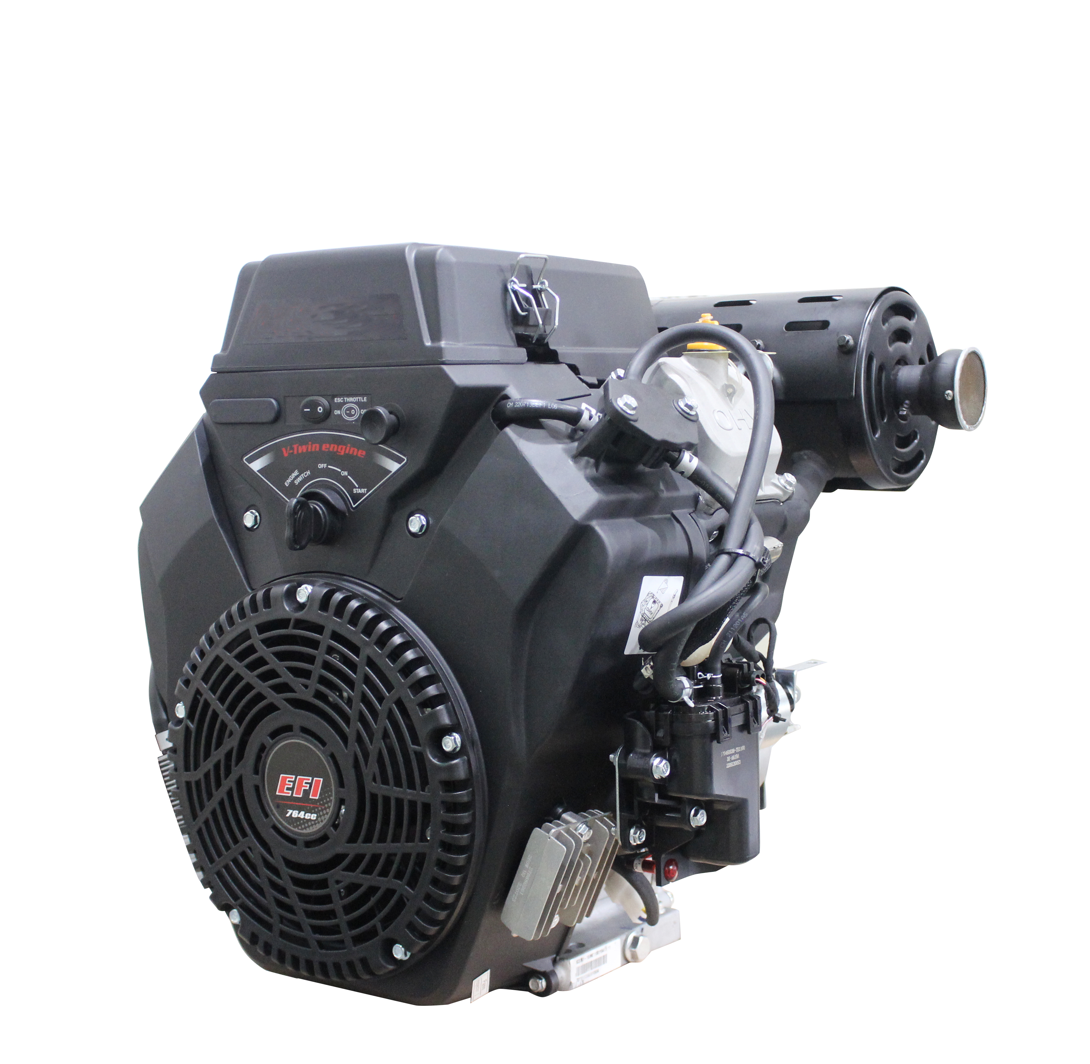 27HP 764CC Essence industrielle V Twin Engine EPA/EURO-V