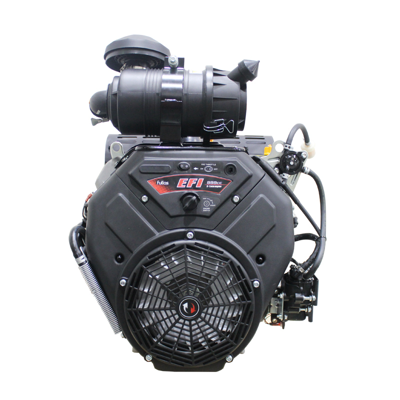 Moteur à essence horizontal bicylindre refroidi par air 999CC 40HP EFI V avec CE EPA EURO-V