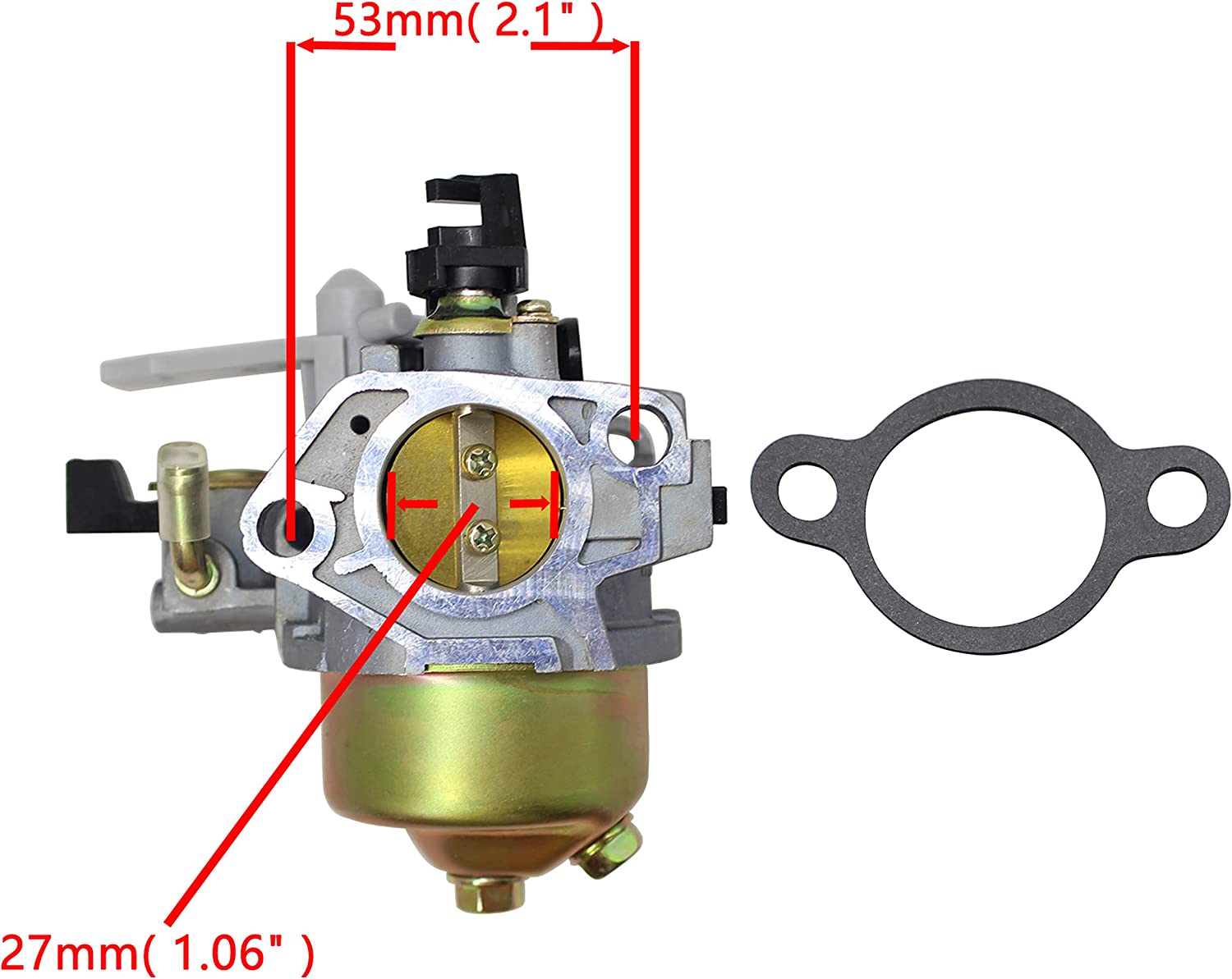 Carburateur P27 pour moteur Honda 13 HP GX390 16100-ZF6-V01